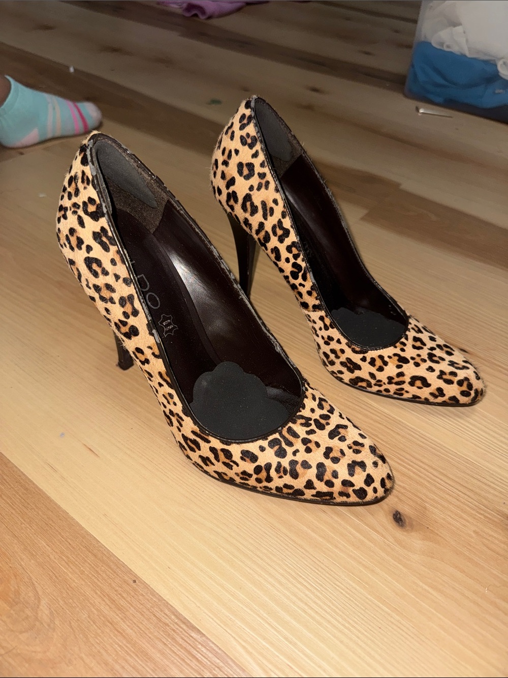 Aldo size 38 Leopard Print Pointed-Toe High Heels - Women